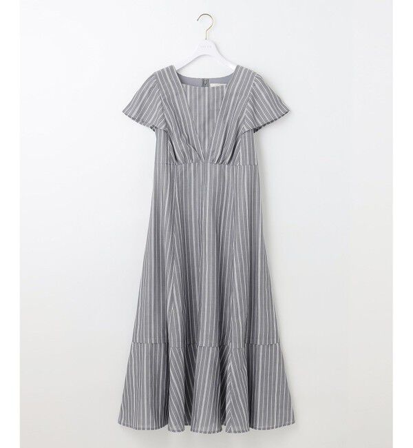 ANY SIS「【洗える】カラミストライプレディ ワンピース」|ワンピース|