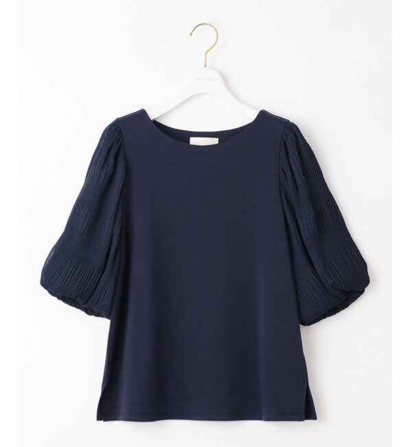 ANY SIS「【洗える】マジョリカスリーブ プルオーバー」|Tシャツ・カットソー|