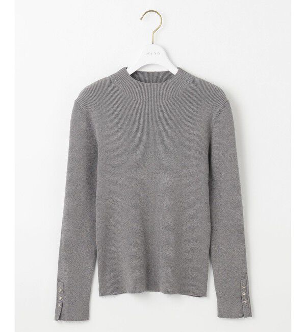 ANY SIS「【洗える】リブインナー ニット」|ニット・セーター|