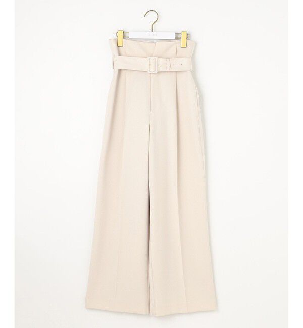 any SiS「【BAILA12月号掲載・貴島明日香さんコラボ】ハイカットリターン ワイドパンツ」|その他|