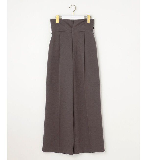 any SiS「【BAILA12月号掲載・貴島明日香さんコラボ】ハイカットリターン ワイドパンツ」|その他|