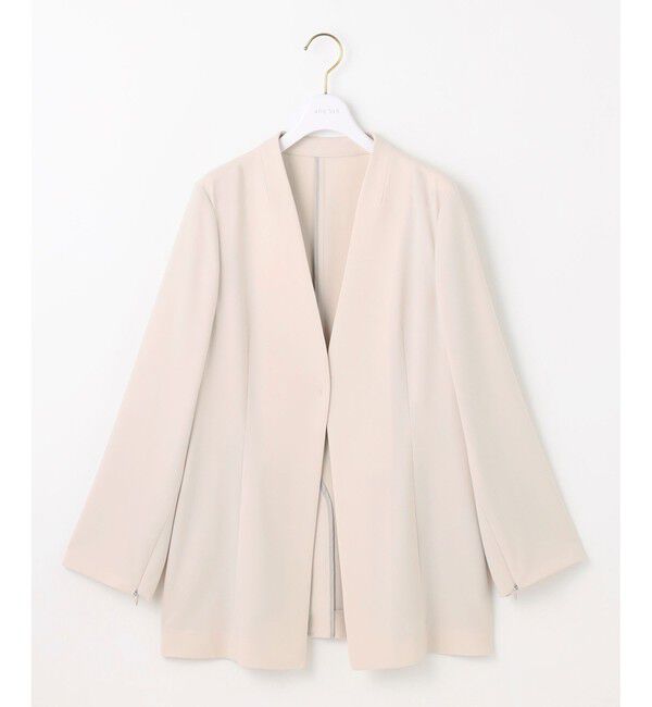 any SiS「【洗える】セレモニースリットスリーブ ジャケット」|ノーカラージャケット|