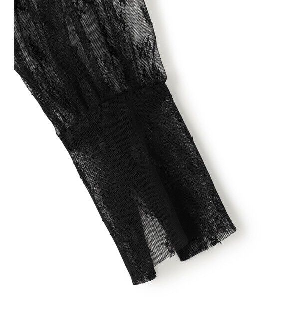 BEIGE,「【洗える・Oggi 11月号掲載】CLOVIS / ケープデザイン総レースブラウス」|シャツ・ブラウス|