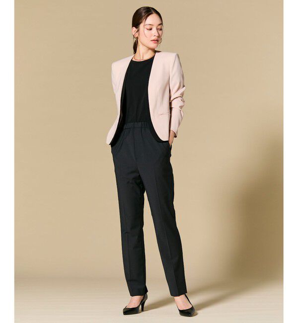 BEIGE,「CELEST / ウエストゴム イージーストレートパンツ」|その他|