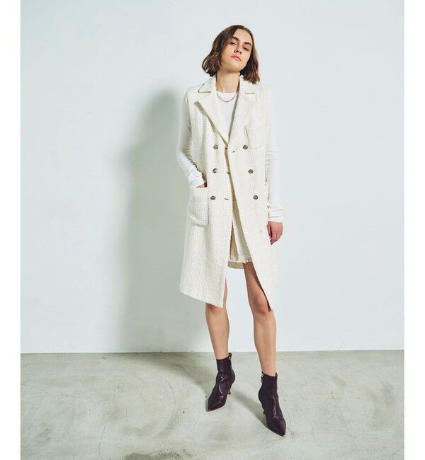 Grace Class「ツイードジレワンピース」|ワンピース|