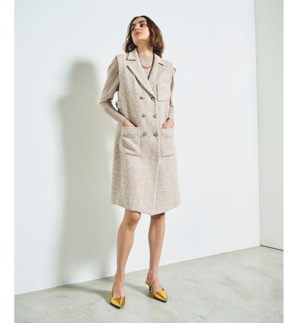 Grace Class「ツイードジレワンピース」|ワンピース|