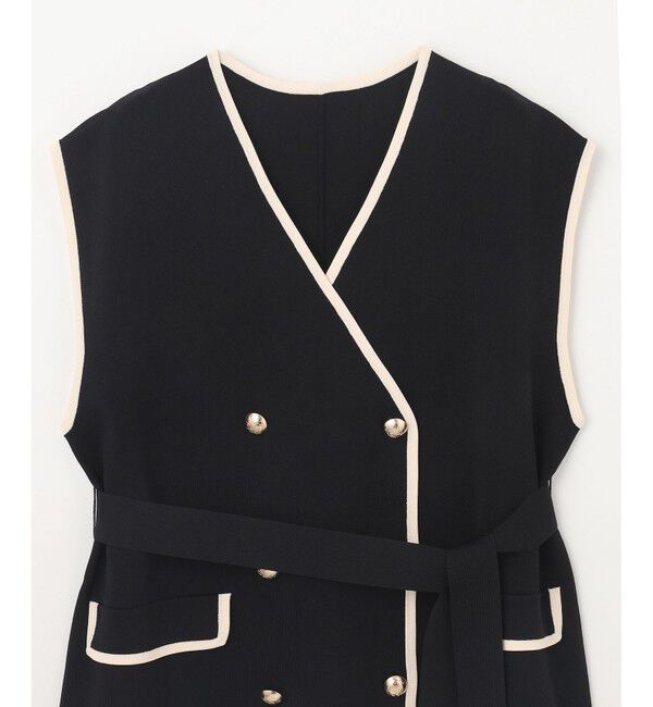 Diagram「バイカラーニットベスト」|ベスト・ジレ|