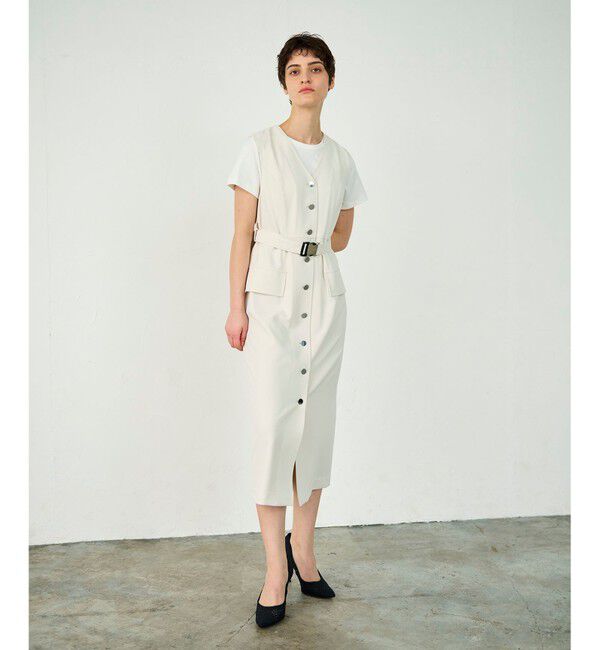 Diagram「ベルト付ジャンパースカート」|ワンピース|キナリ