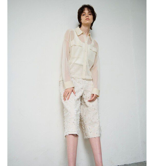 Grace Class「リボンヤーンフレアパンツ」|その他|