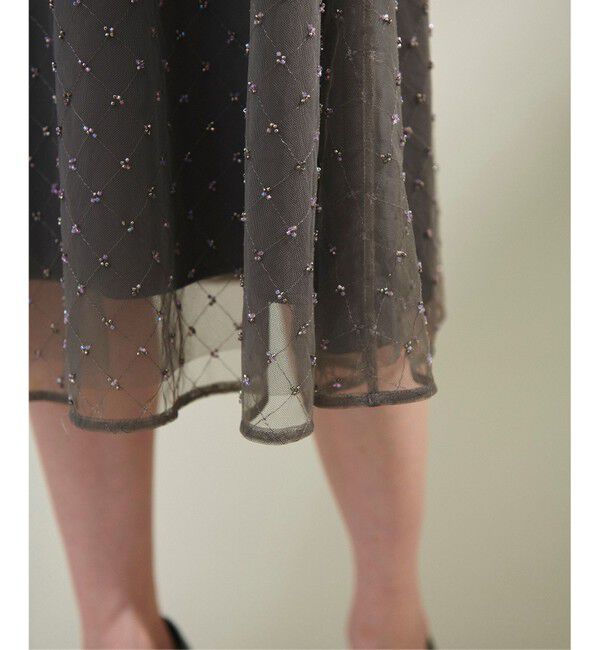 Grace Class「ビーズembドレス」|ワンピース|