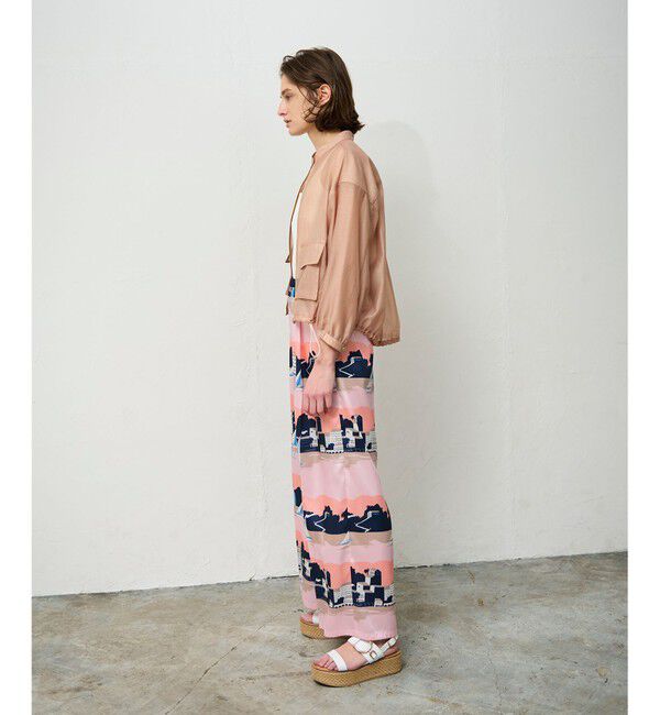 Grace Class「マリンプリントイージーパンツ」|その他|