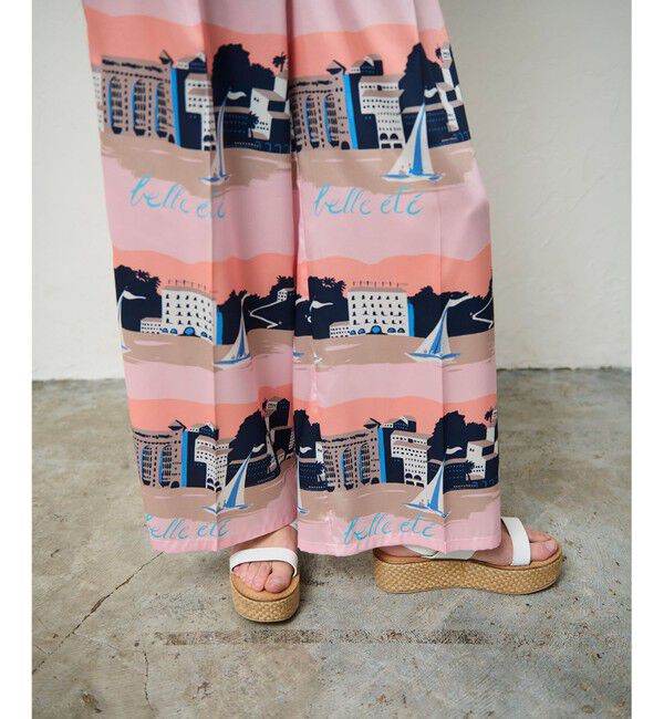 Grace Class「マリンプリントイージーパンツ」|その他|