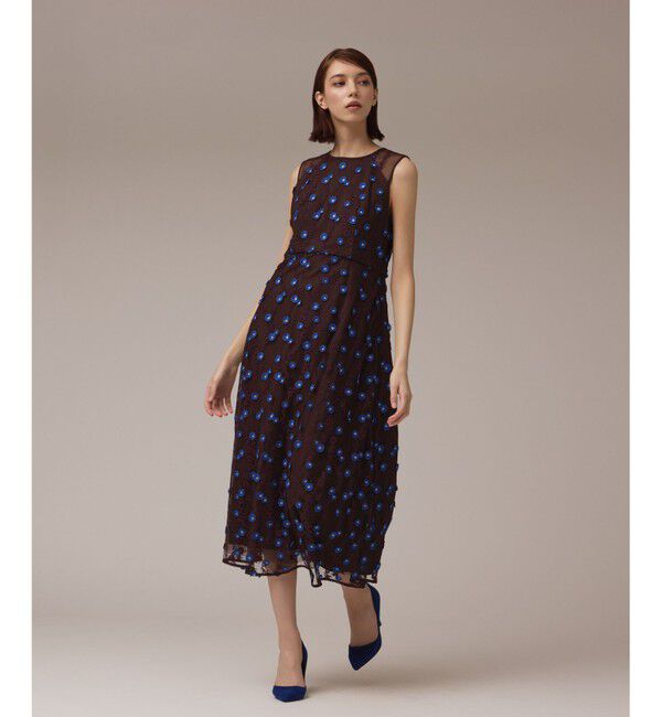 Diagram「バイカラーレースワンピース」|ワンピース|