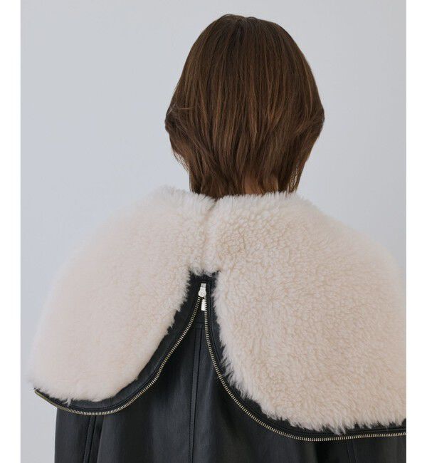 GRACE CONTINENTAL「フェイクレザーボンバージャケット」|その他|