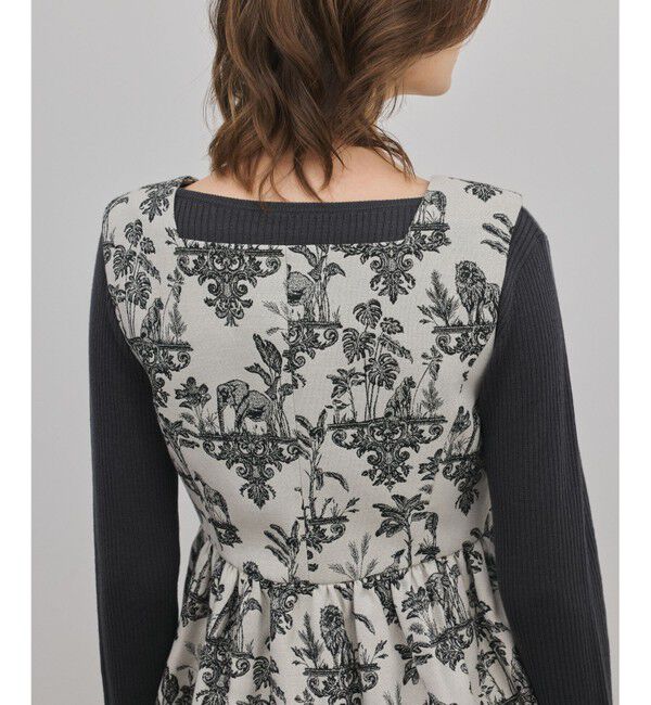 Diagram「アニマルジャガードペプラムベスト」|ベスト・ジレ|