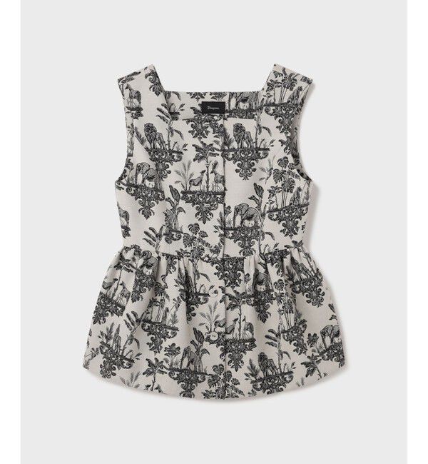 Diagram「アニマルジャガードペプラムベスト」|ベスト・ジレ|