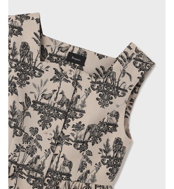 Diagram「アニマルジャガードペプラムベスト」|ベスト・ジレ|