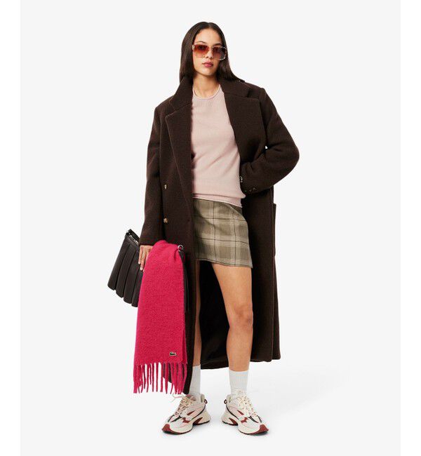 LACOSTE「3Dニッティングシームレス ウールニットセーター」|ニット・セーター|