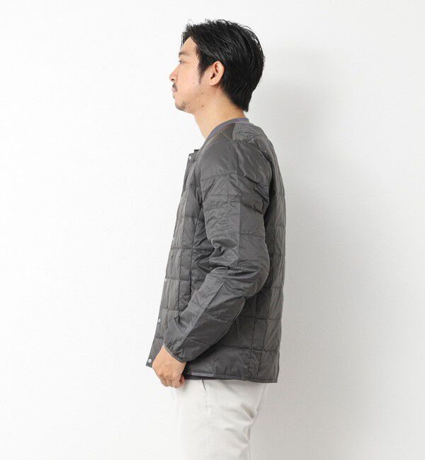 NOLLEY'S goodman「【TAION/タイオン】別注クジラ刺繍CREW NECK BUTTON DOWN JACKET」|ダウン|