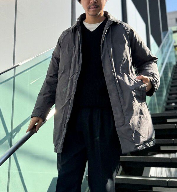 NOLLEY'S goodman「【TAION/タイオン】別注ダウンステンカラーコート 25AW」|ダウン|