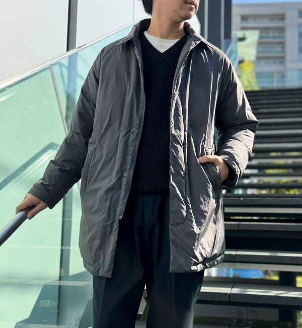 NOLLEY'S goodman「【TAION/タイオン】別注ダウンステンカラーコート 25AW」|ダウン|
