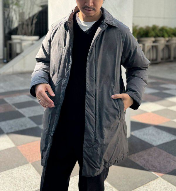 NOLLEY'S goodman「【TAION/タイオン】別注ダウンステンカラーコート 25AW」|ダウン|