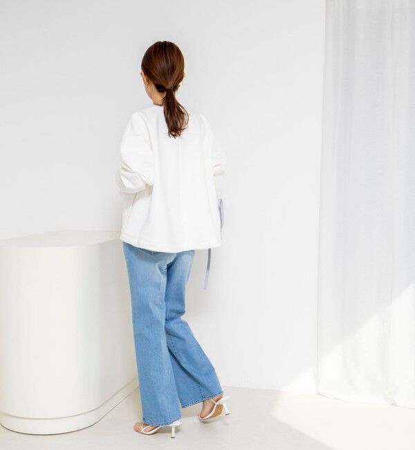 Rie Miller「【RM denim】センタープレスデニム」|デニム|