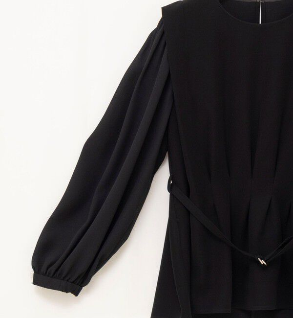 NOLLEY'S「《セットアップ対応》ウォッシャブルダブルクロスブラウス」|シャツ・ブラウス|