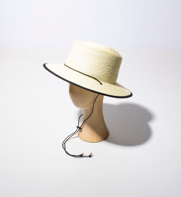 GLOSTER「【GLOSTER】CODE LONG BRIM STRAW HAT ハット 麦わら カンカン帽」|ハット|