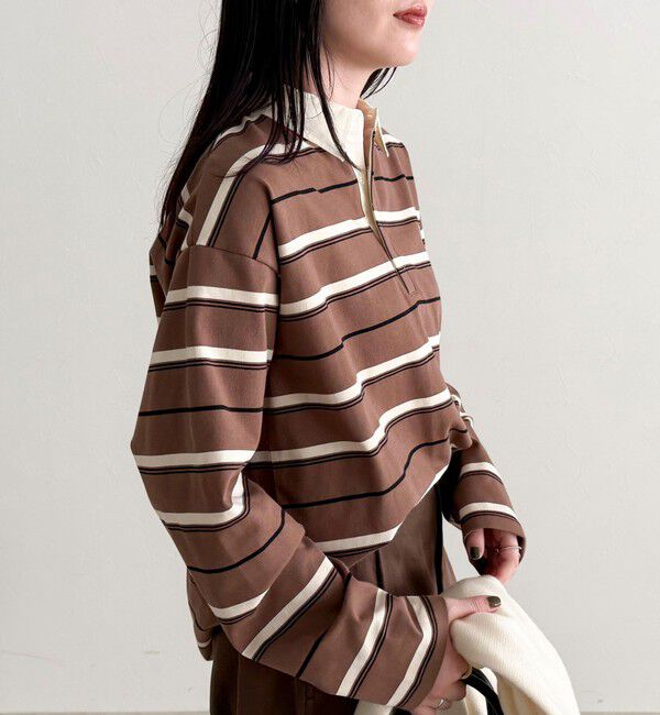 fredy emue「マルチボーダーラガーロンTシャツ」|Tシャツ・カットソー|