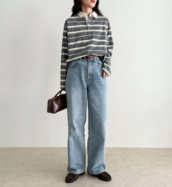 fredy emue「マルチボーダーラガーロンTシャツ」|Tシャツ・カットソー|