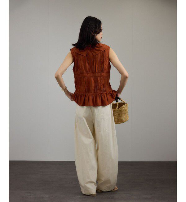 SALON adam et rope'「ウォーターリぺレントイージーカービーパンツ［撥水加工］」|チノ|