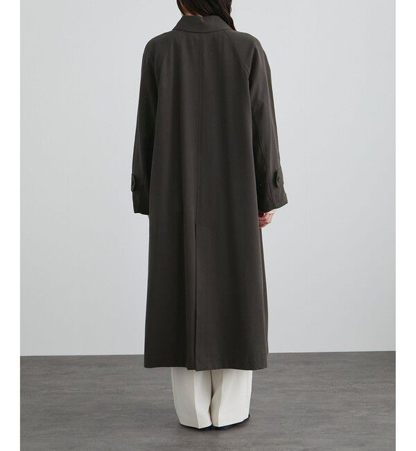 SALON adam et rope'「【WEB限定】エフォートレスステンカラーコート / スタンドカラー」|トレンチコート|