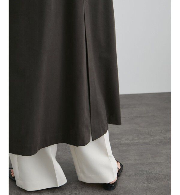 SALON adam et rope'「【WEB限定】エフォートレスステンカラーコート / スタンドカラー」|トレンチコート|