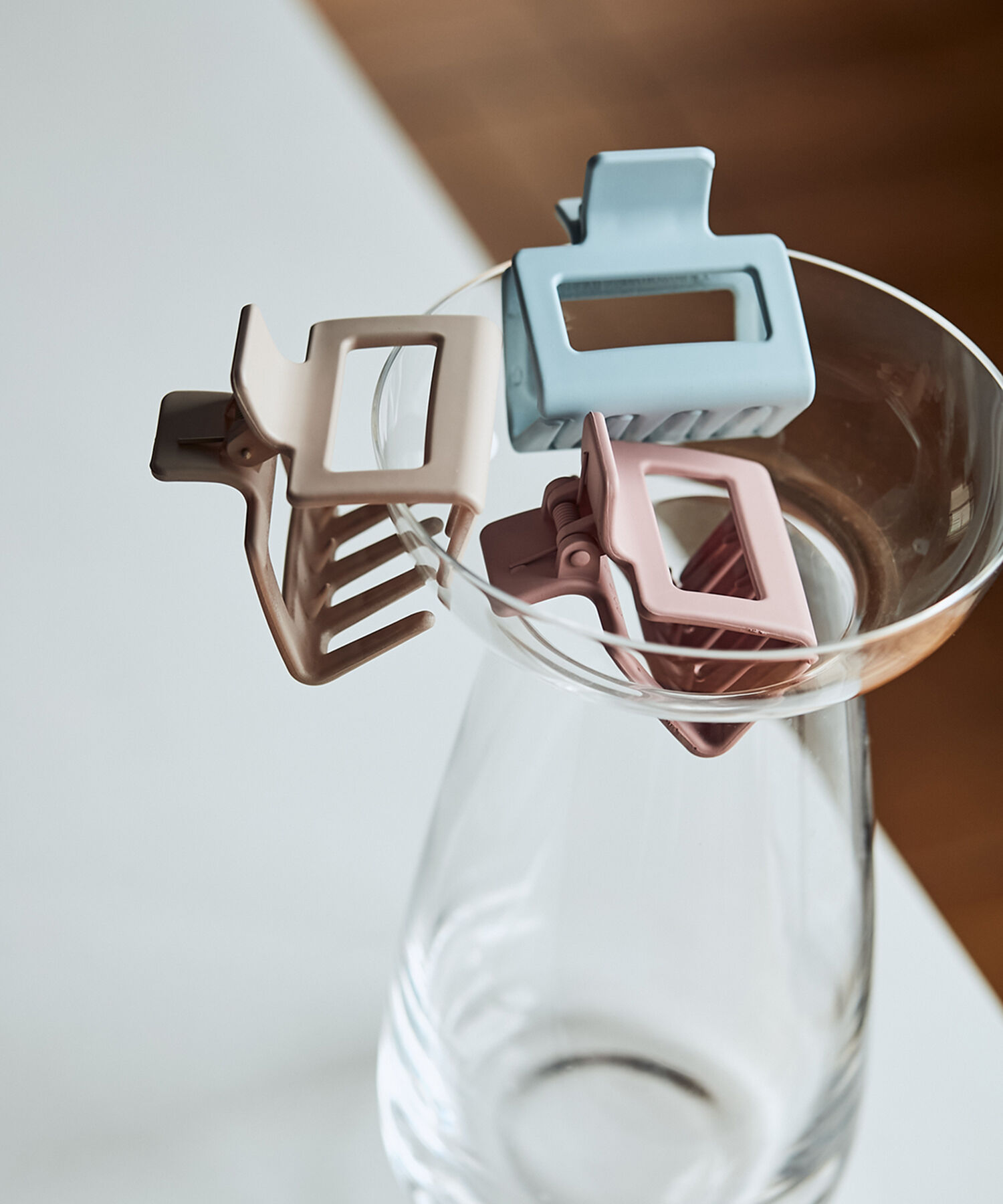 VIS「マットスクエアヘアクリップ」|その他|