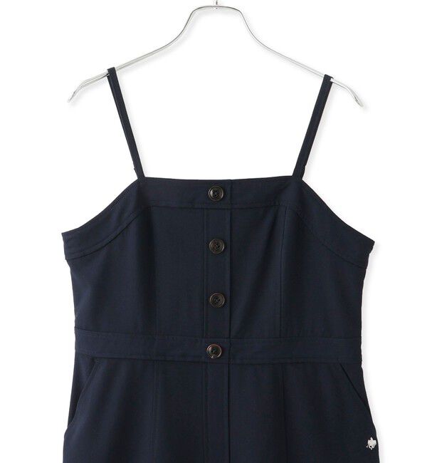 VIS「【POLO BCS】VIS別注フロントボタンツイルワンピース」|ワンピース|