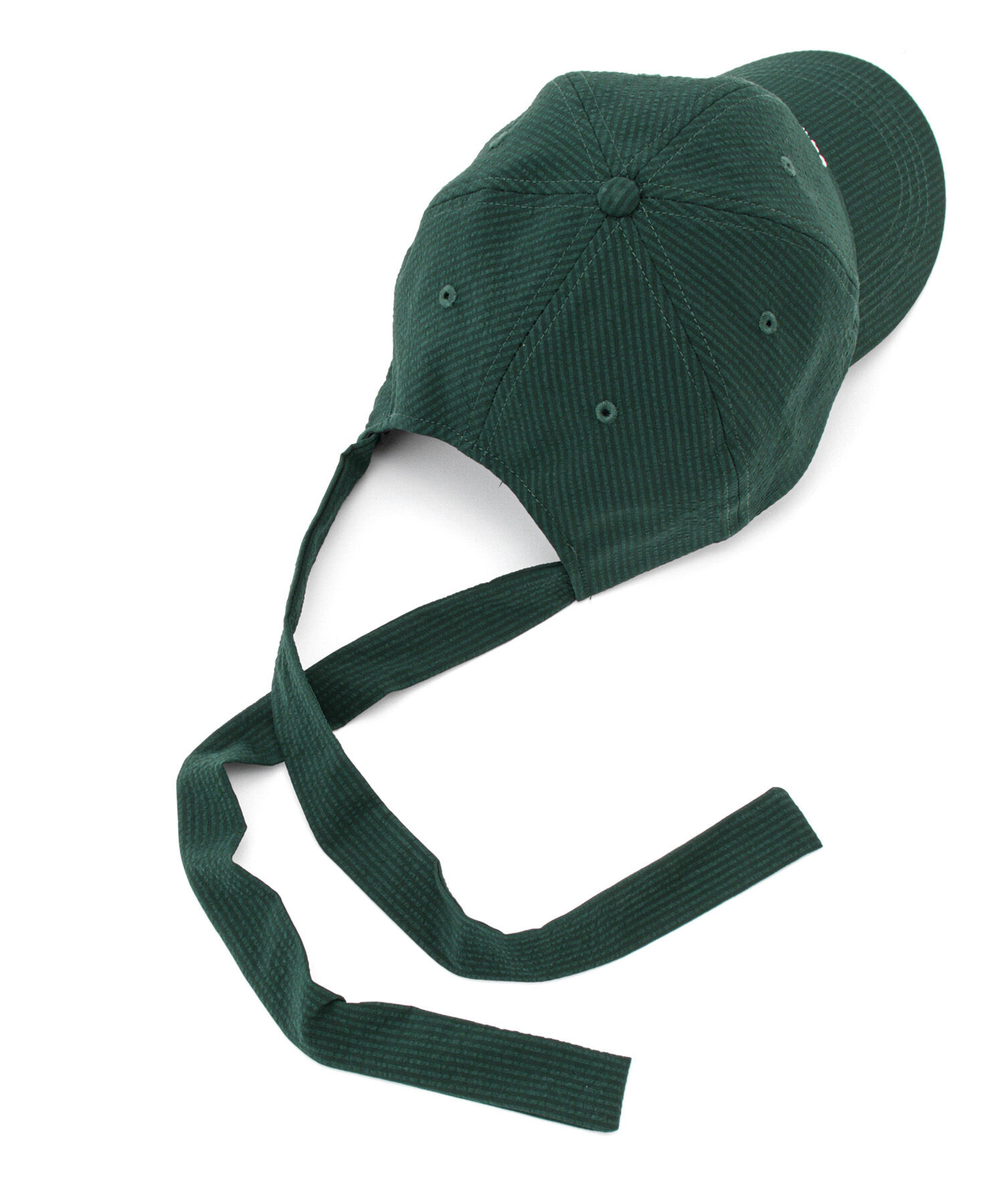 ROPE PICNIC PASSAGE「シアサッカーバックリボンキャップ」|キャップ・キャスケット|