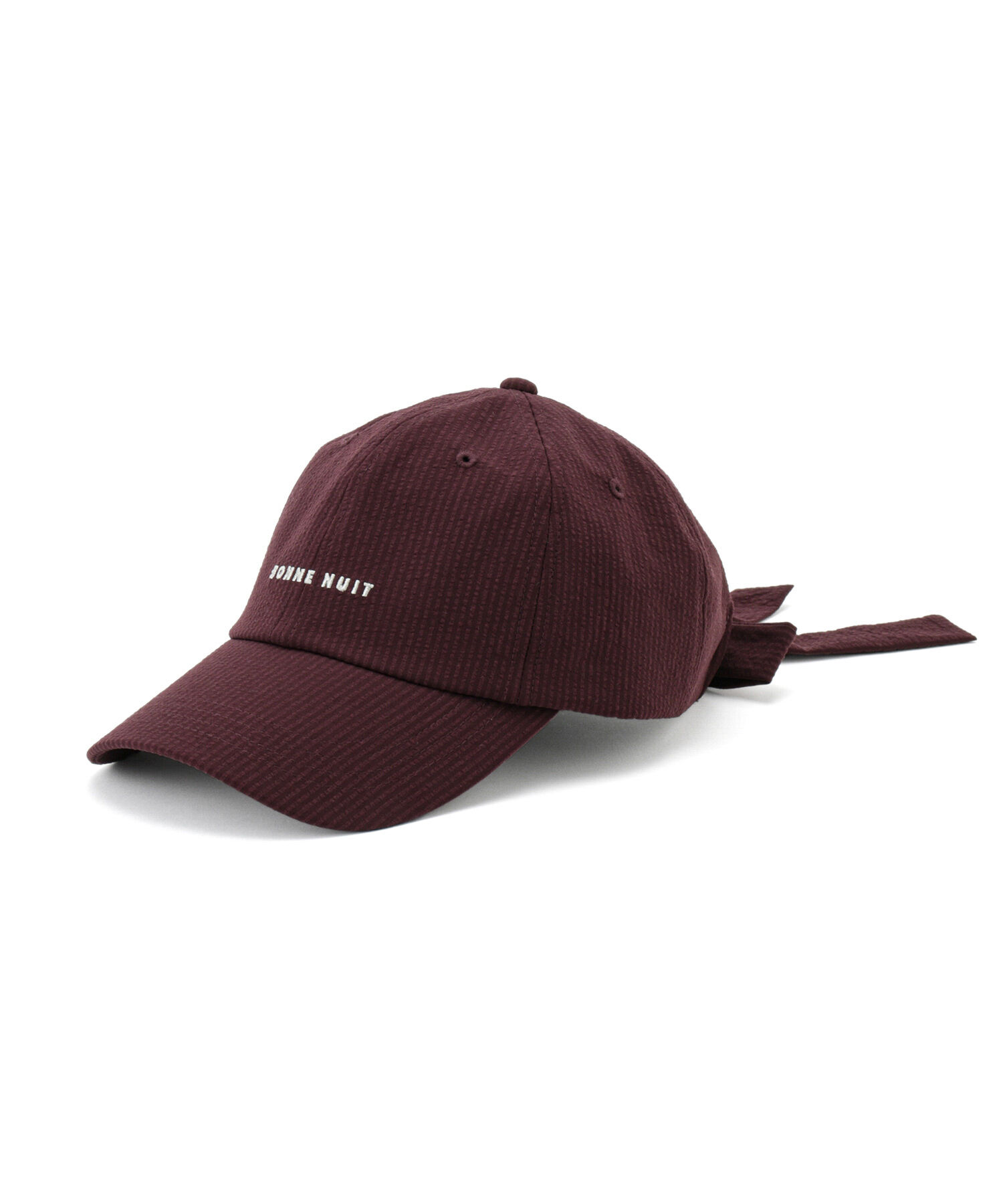 ROPE PICNIC PASSAGE「シアサッカーバックリボンキャップ」|キャップ・キャスケット|