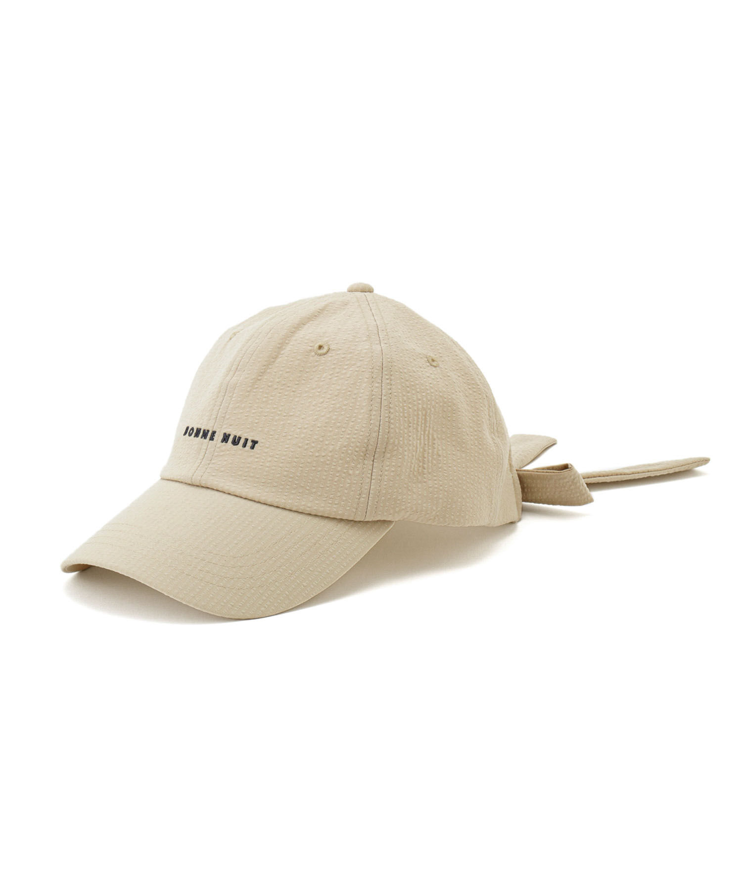 ROPE PICNIC PASSAGE「シアサッカーバックリボンキャップ」|キャップ・キャスケット|