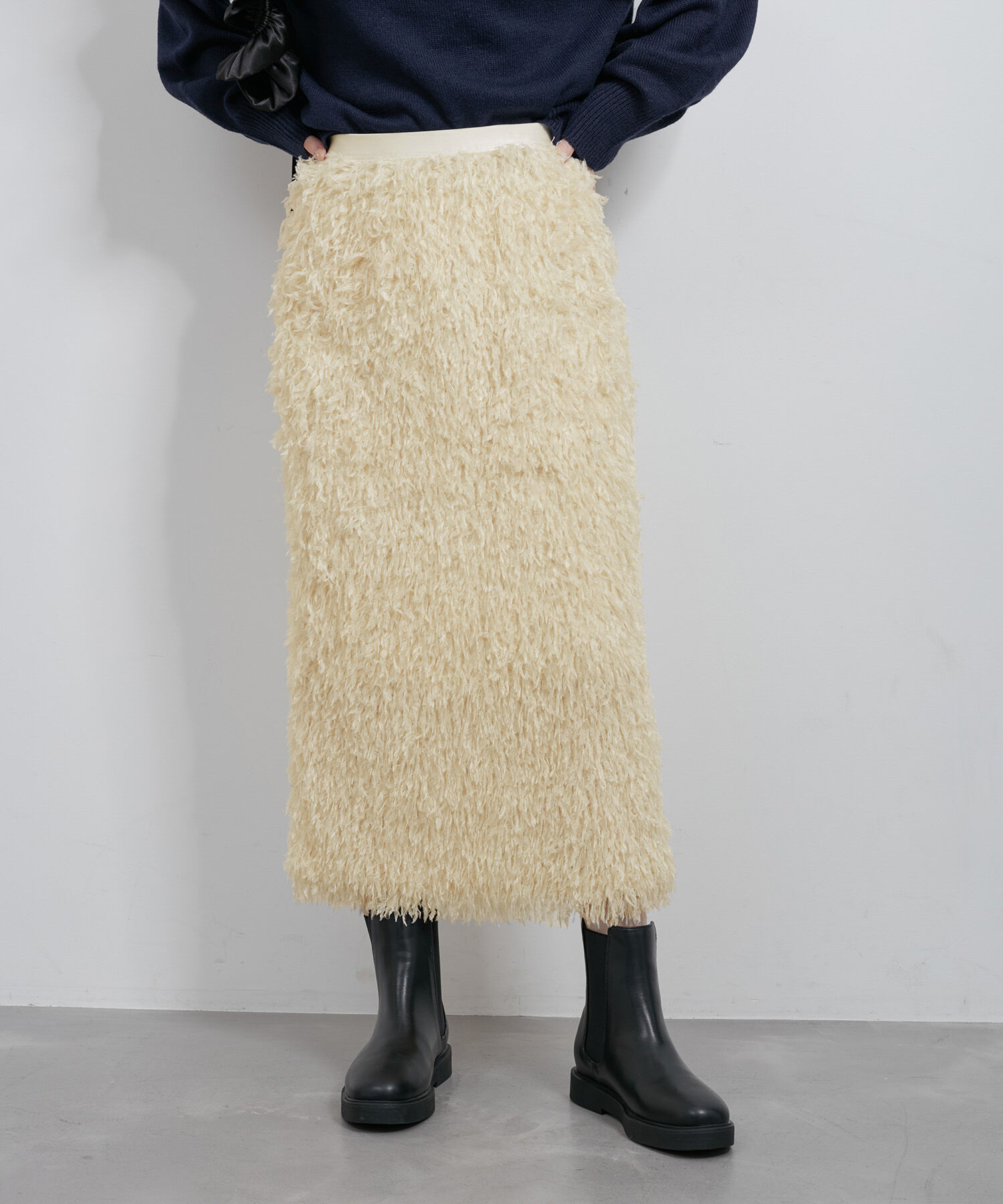 Rope&rsquo;Picnic「テープヤーンアイラインスカート」|スカート|