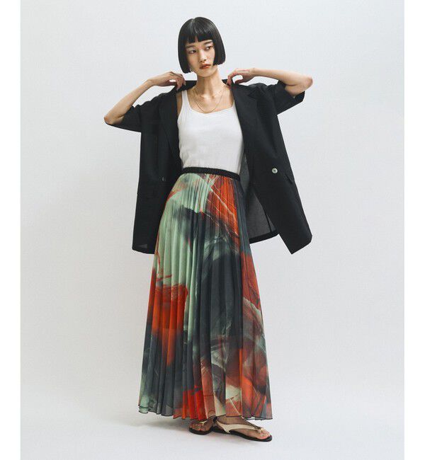 ADAM ET ROPE'「シアージャケット」|テーラードジャケット|