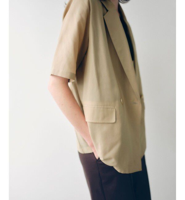 ADAM ET ROPE'「シアージャケット」|テーラードジャケット|