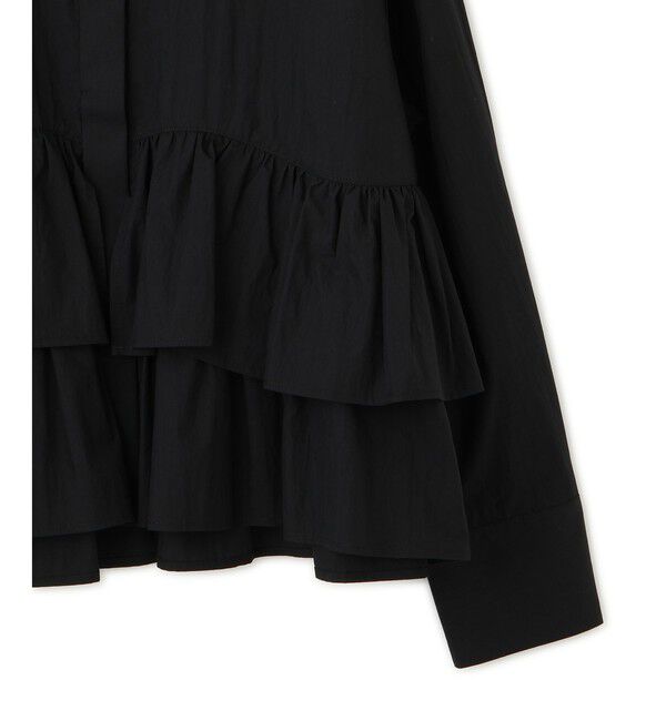 ADAM ET ROPE'「【WEB限定】フリルブラウス」|シャツ・ブラウス|