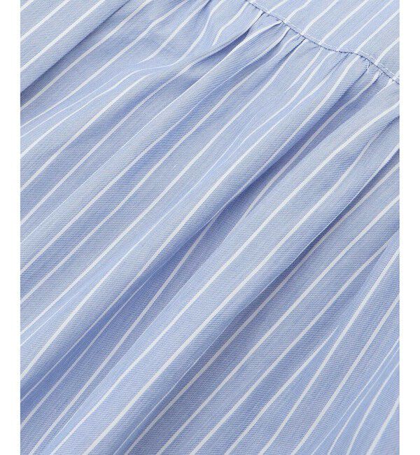 ADAM ET ROPE'「【WEB限定】フリルブラウス」|シャツ・ブラウス|