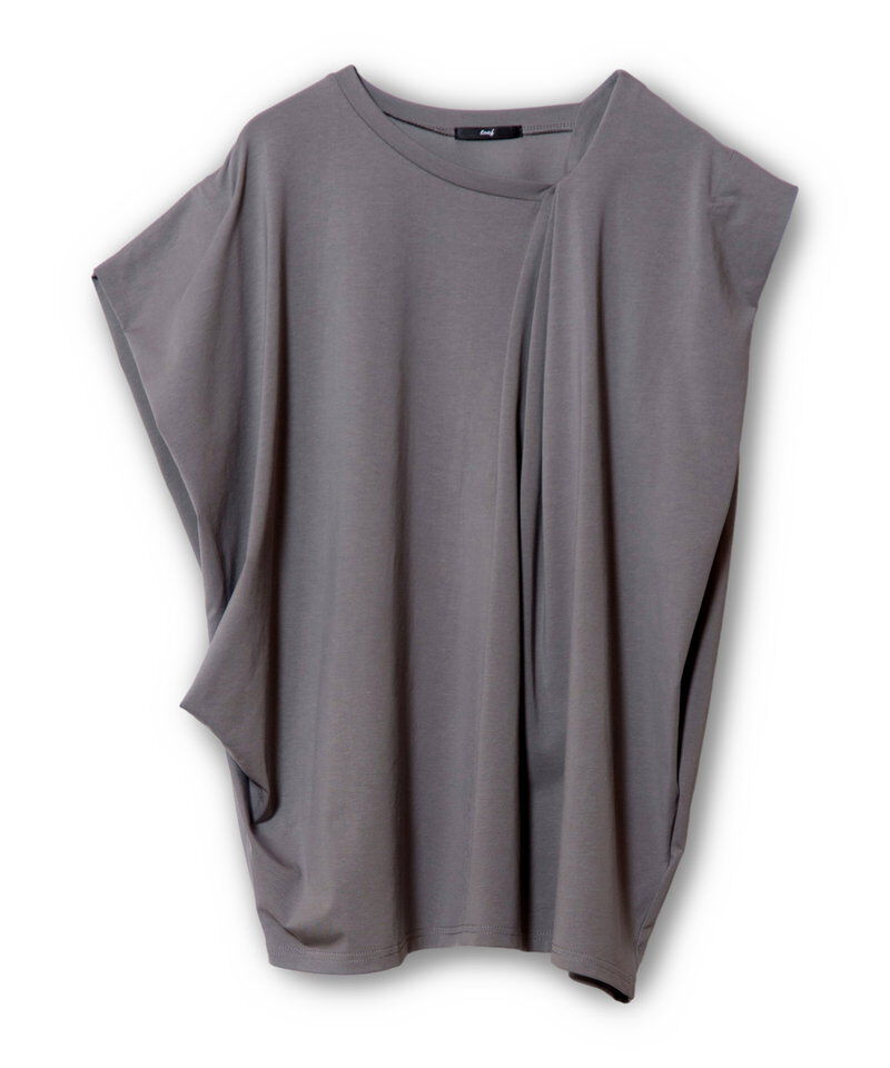  「アシンメトリータックTシャツ」|Tシャツ・カットソー|