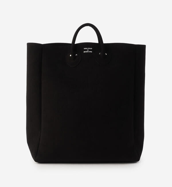  「YOUNG & OLSEN The DRYGOODS STORE | ウルトラスエード トートバッグ L」|トートバッグ|BLACK