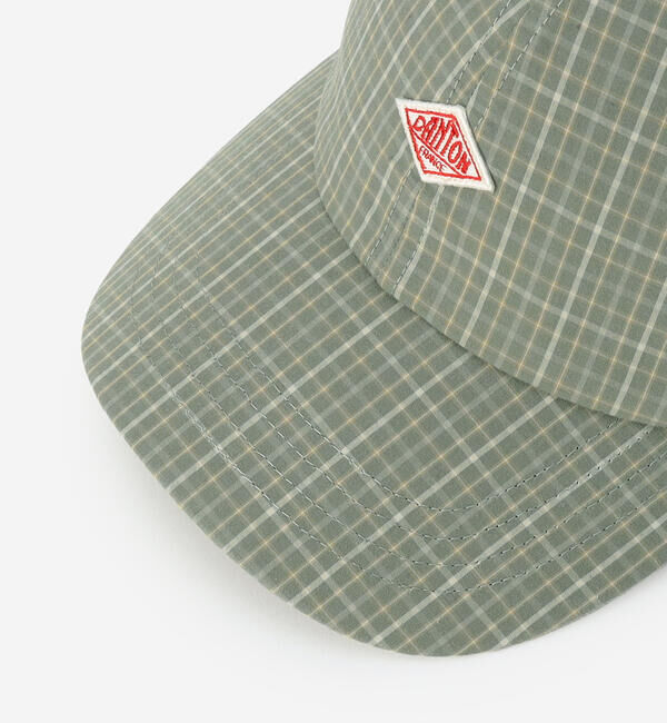 DANTON「DANTON | タイプライター チェック 6Pキャップ UNISEX」|キャップ・キャスケット|