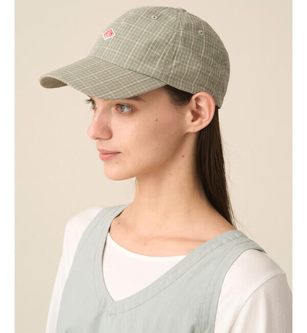DANTON「DANTON | タイプライター チェック 6Pキャップ UNISEX」|キャップ・キャスケット|