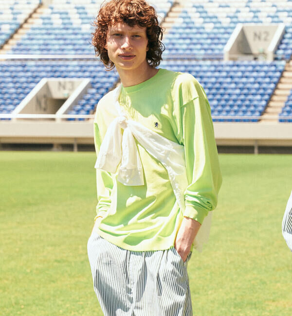 GYMPHLEX「Gymphlex | ジャージー クルーネックプルオーバー MEN」|ニット・セーター|