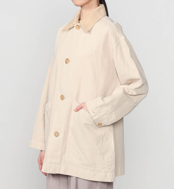 UNFIL「UNFIL | ガーメントダイ カバーオールジャケット WOMEN」|テーラードジャケット|